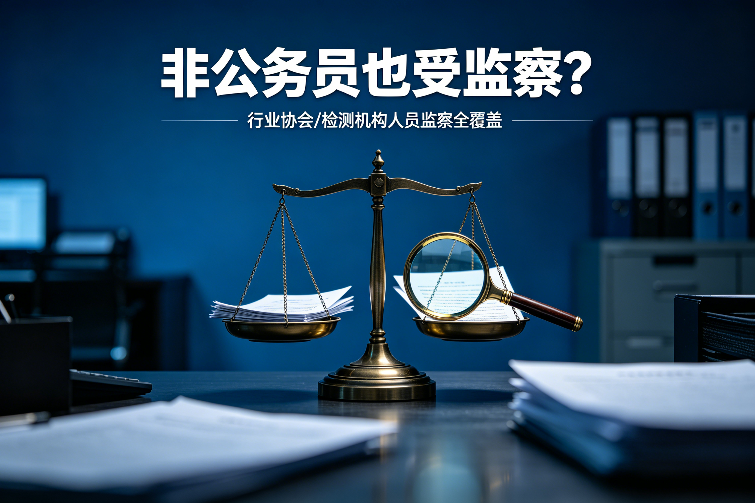 逐条解读新监察法实施条例42：协会、检验所、检疫机构的朋友注意了！不参公就没被监管？你也是监委眼中的“公职人员”