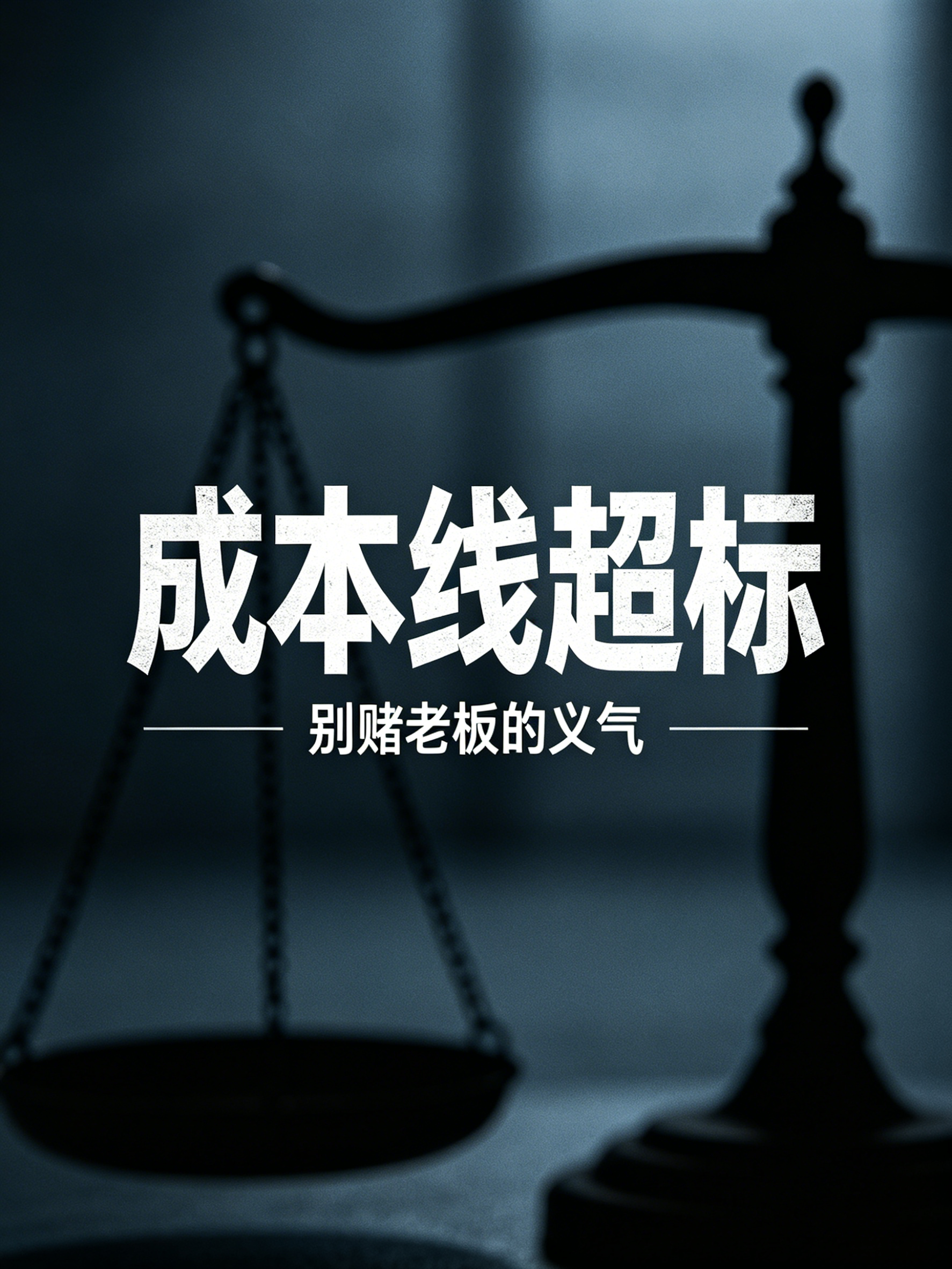 给留置官员交个底：老板不是不讲义气，是成本线超标了