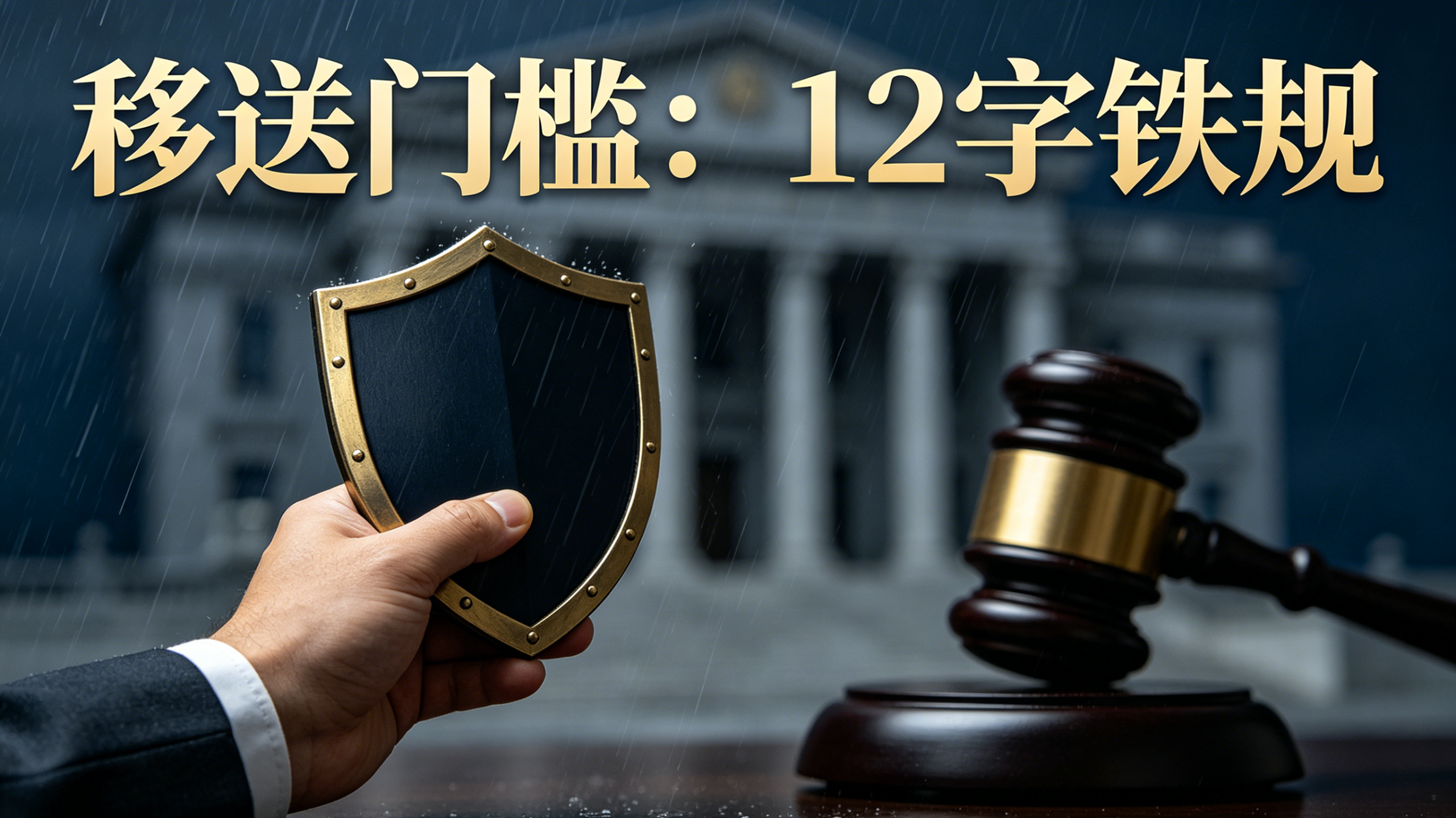 逐条解读新监察法实施条例38：职务犯罪不是你想的那样！移送前必须满足这十二个字