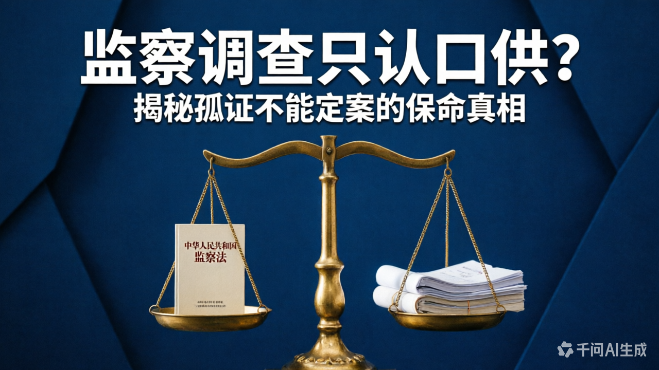 逐条解读新监察法实施条例67：监察调查中，你的每一句话都是“材料”，但你知道“孤证不能定案”真正的意思吗？